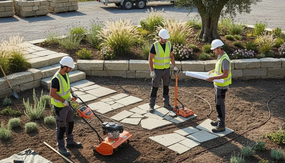Landscape design in Burlington, NC by Tree Service Burlington NC for attractive, practical outdoor spaces