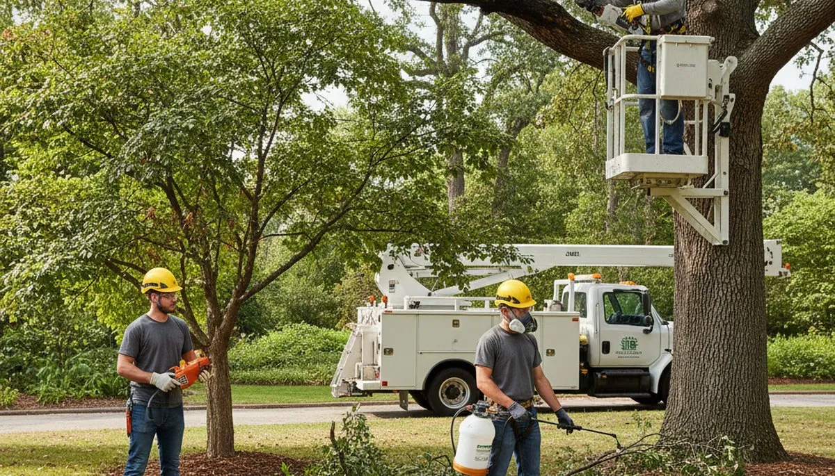 Arbor Tree Care treats tree disease in Burlington, NC to protect healthy trees and improve tree health